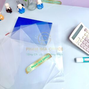 Bìa lá A4 - trắng